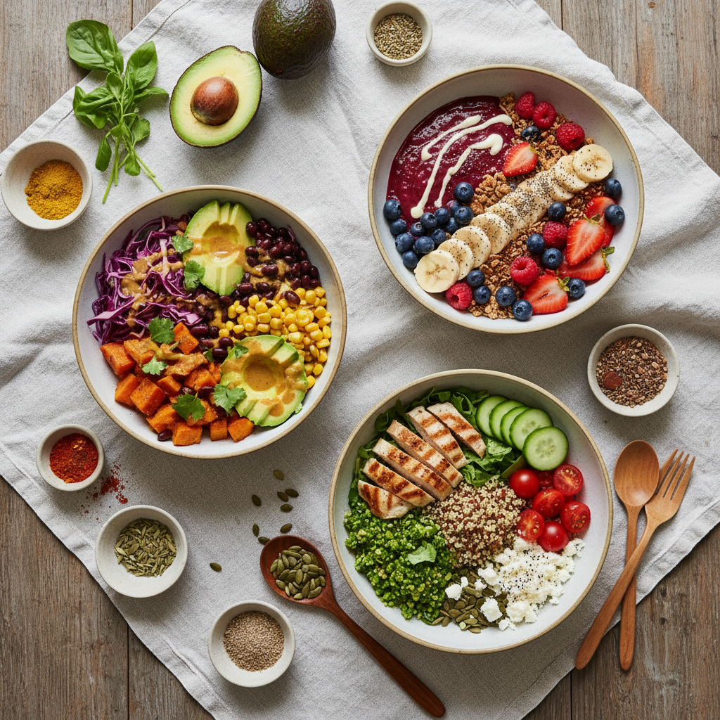 Bowls Saludables: La Fórmula Definitiva Para Crear Comidas Equilibradas y Deliciosas