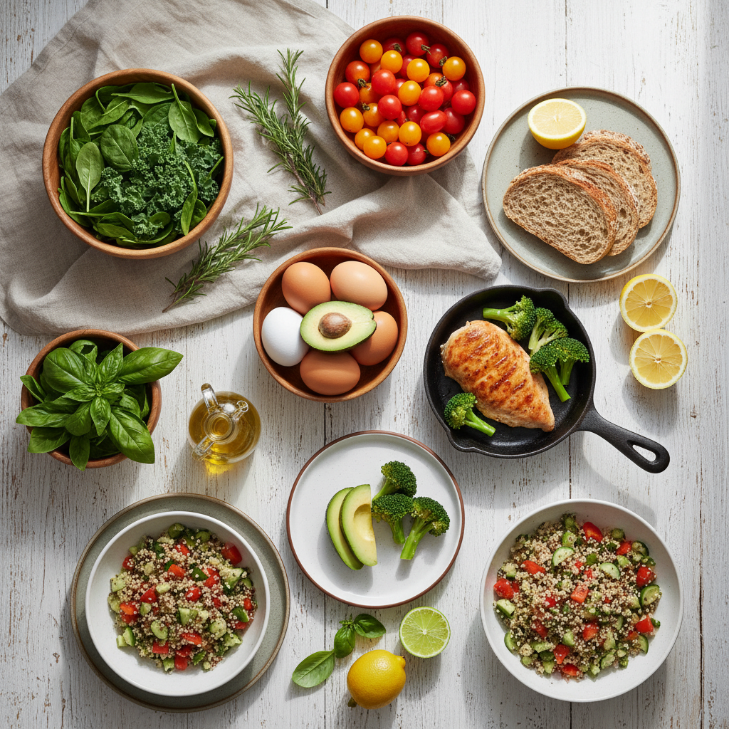 Recetas Saludables con Pocos Ingredientes: Guía de Supervivencia para Principiantes