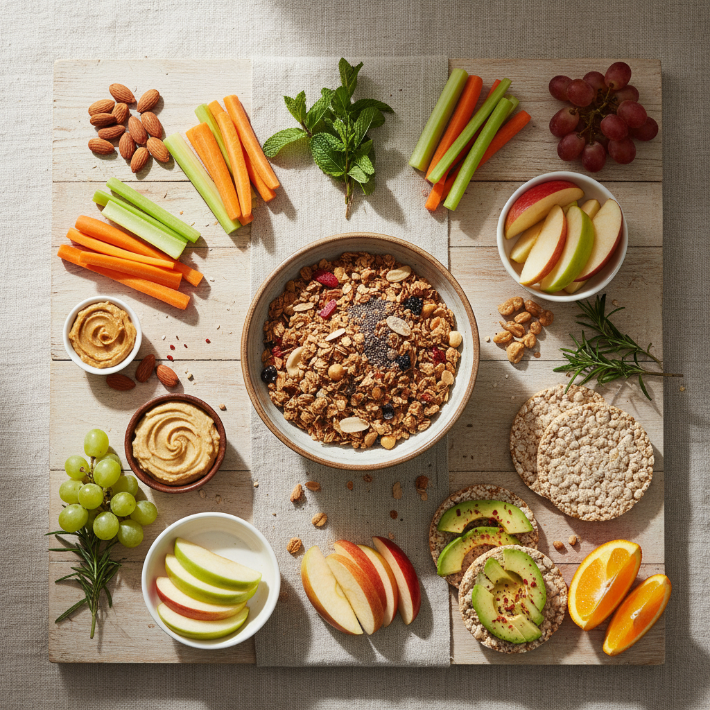 Snacks Saludables para la Oficina: Tu Guía para Más Energía y Menos Antojos